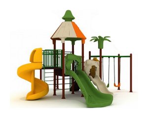 Игровые детские площадки-городки типа «Деревня»